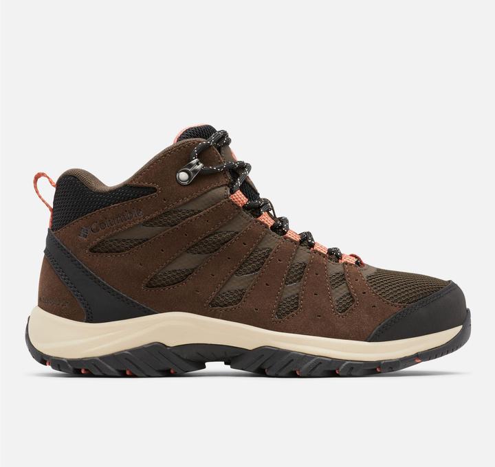 Actual product image Columbia REDMONDâ„¢ III MID WATERPROOF Women's Wandelschoenen - Cordovan, Dark Coral - Maat 38 (38)