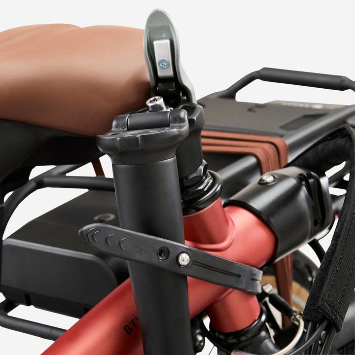 Actual product image Btwin E-Bike Faltrad Klapprad E-Fold 500 rot