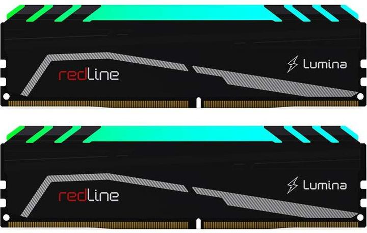 Produktbild Mushkin DDR4 16GB 3200- CL - 16 Redline Lumina RGB Dual Kit (2 x 8GB, 3200 MHz, DDR4-RAM, DIMM)