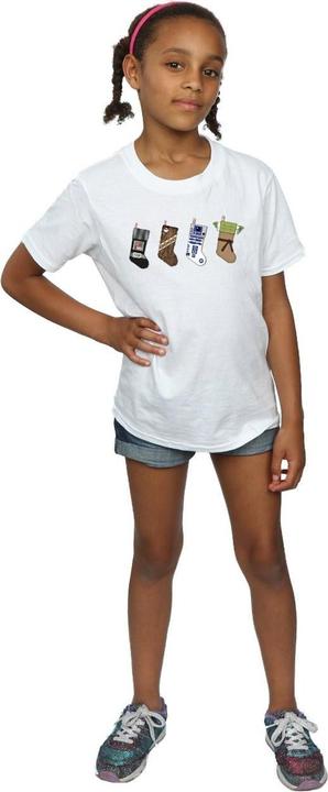 Image du produit Star Wars - T-shirt CHRISTMAS STOCKINGS - Fille (128)
