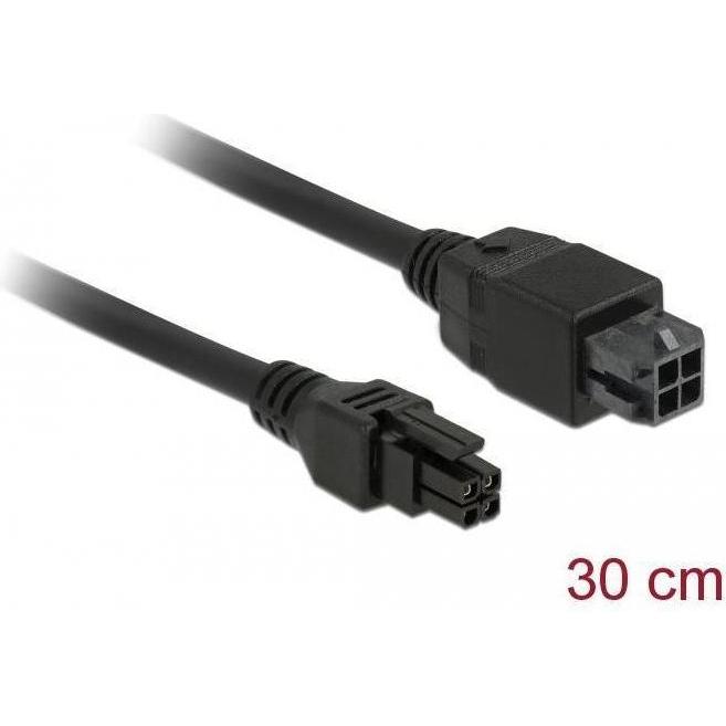 Delock, Prolunga, Cavo di estensione dell'alimentazione (0.30 m)