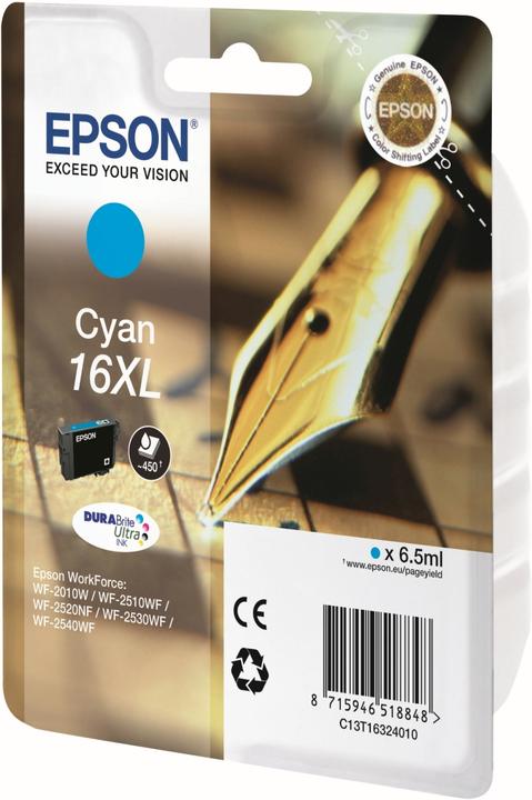 Produktbild Epson 16XL DuraBrite Ultra (C)