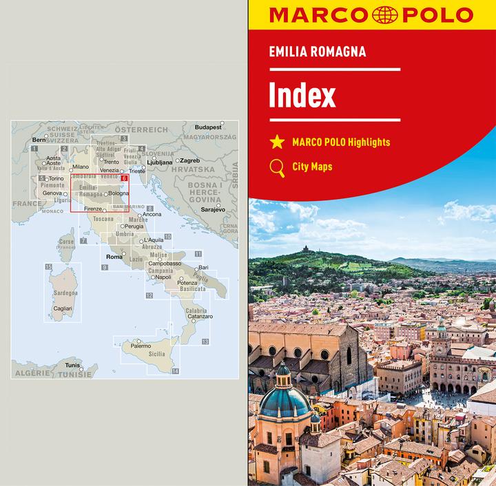 Produktbild MARCO POLO Karte Italien Bl.6 Emilia Ro
