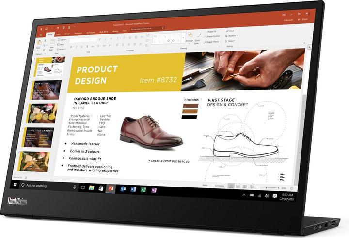 Produktbild Lenovo ThinkVision M14 (1920 x 1080 Pixel, 14")