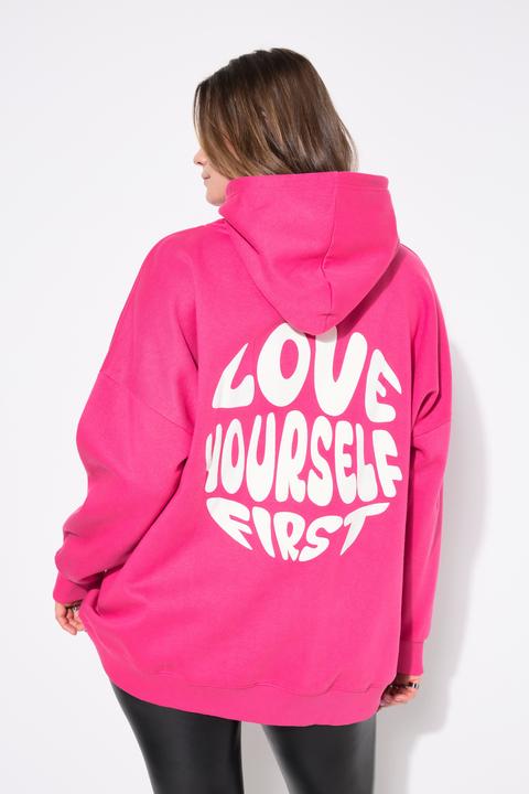 Image du produit Studio Untold Sweat-shirt à capuche oversize, message imprimé (58)
