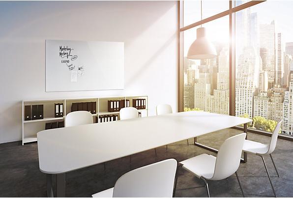 Produktbild Magnetoplan MAGNETOP. Design Glassboard 1500x1000mm 13408000 brillant-weiss (1500 x 1000 mm)