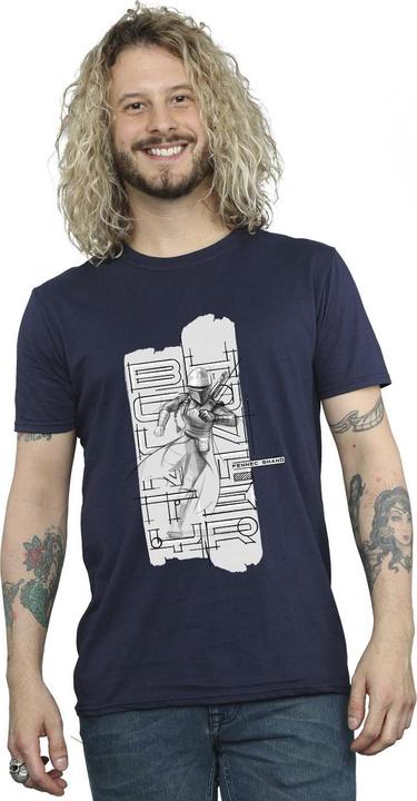 Produktbild Star Wars The Book Of Boba Fett Fennec Illustration TShirt (S)