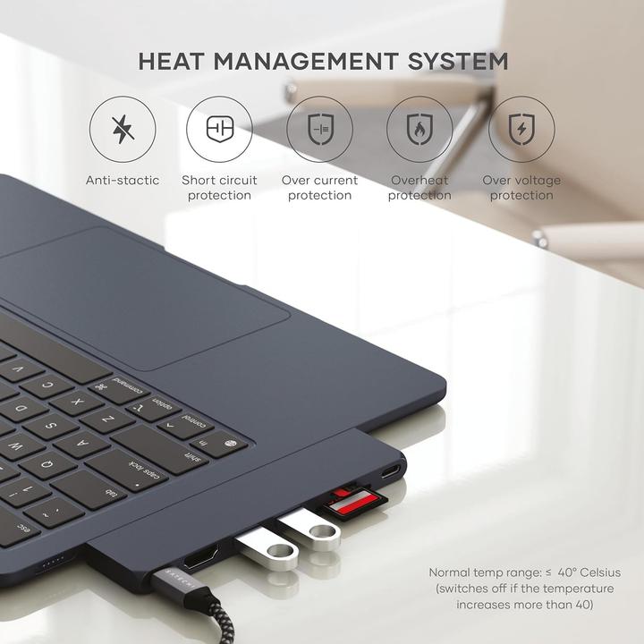 Produktbild Satechi Pro Hub Slim (USB-C, 7 Ports)