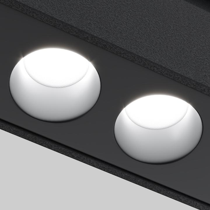 Actual product image Maytoni Points magnetic track system EXILITY 48V LED track light 12W 36° 2700-6000K Black