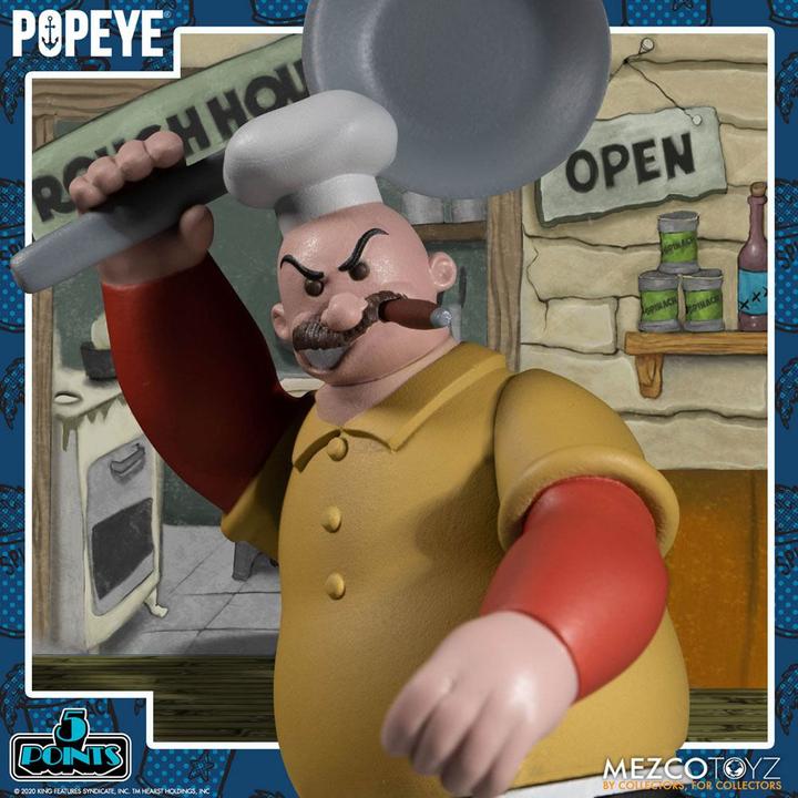 Image du produit Mezco Toys Popeye - 5 Points: Box Set - Deluxe