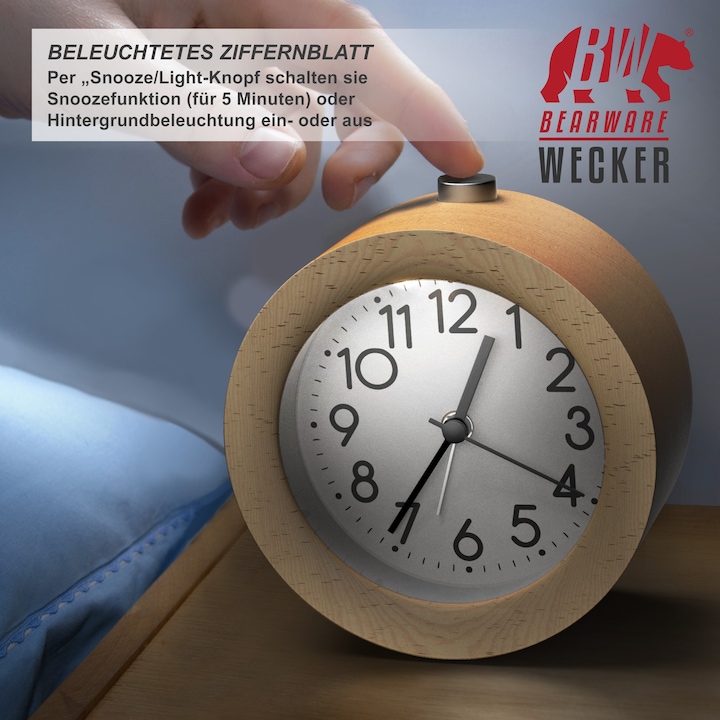 Produktbild Bearware Weckuhr