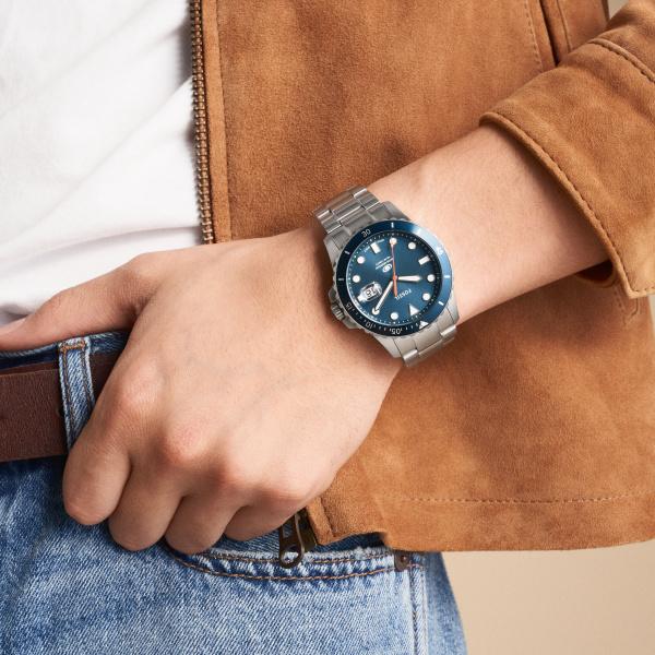 Actual product image Fossil Blue (Analogue wristwatch, 42 mm)