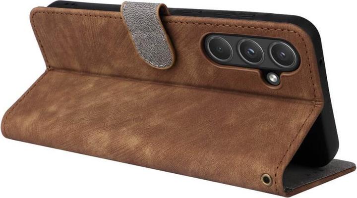 Immagine prodotto Cover-Discount Galaxy A55 - Custodia con blocco RFID marrone (Samsung Galaxy A55)