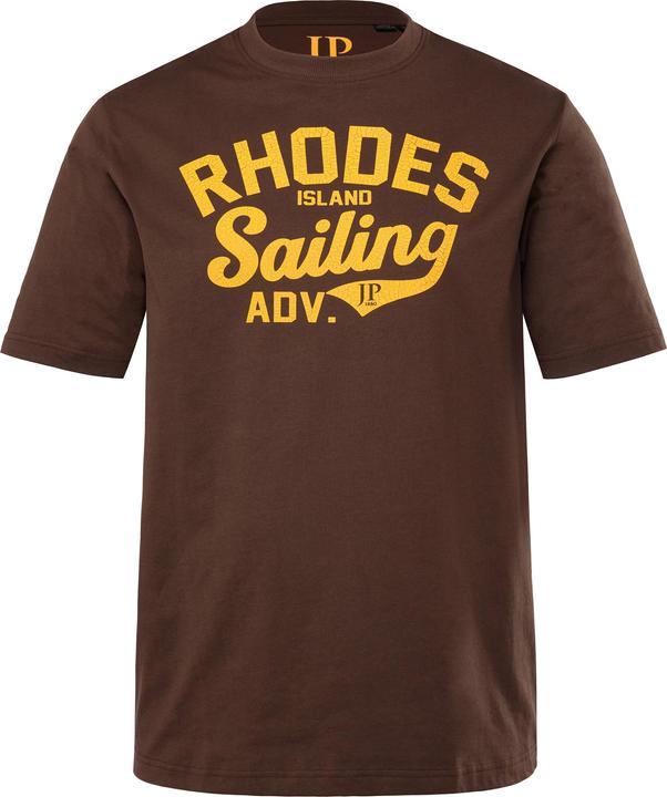 Actual product image JP1880 T-shirt, short sleeve, round neck, vintage print, up to 8 XL (4XL)