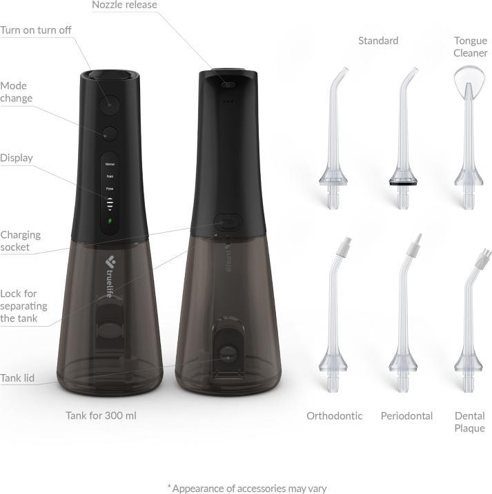 Image du produit KAM AquaFloss Compact L100 schwarz TLCFMAFCL10BA
