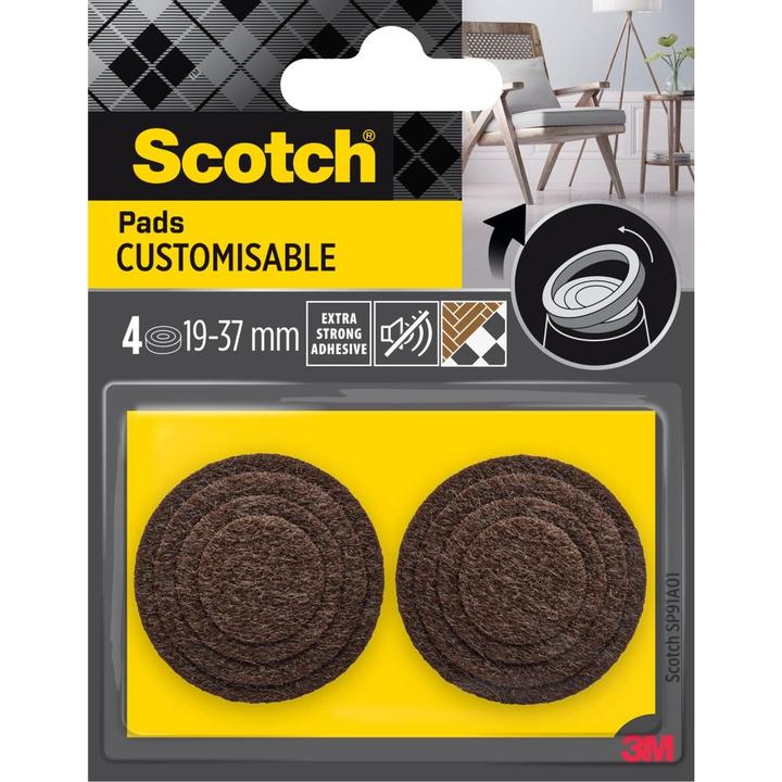 Produktbild Scotch Stuhlbeingleiter (Filzgleiter, 4 Stück)