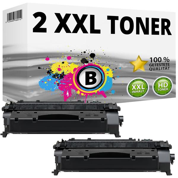 Druckfuxx 2x XXL Toner für Canon 719H LBP6300 LBP6310DN LBP6650 LBP6670DN LBP6680X MF5840
