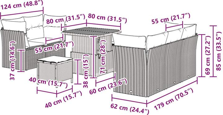 Produktbild vidaXL Mackenzie