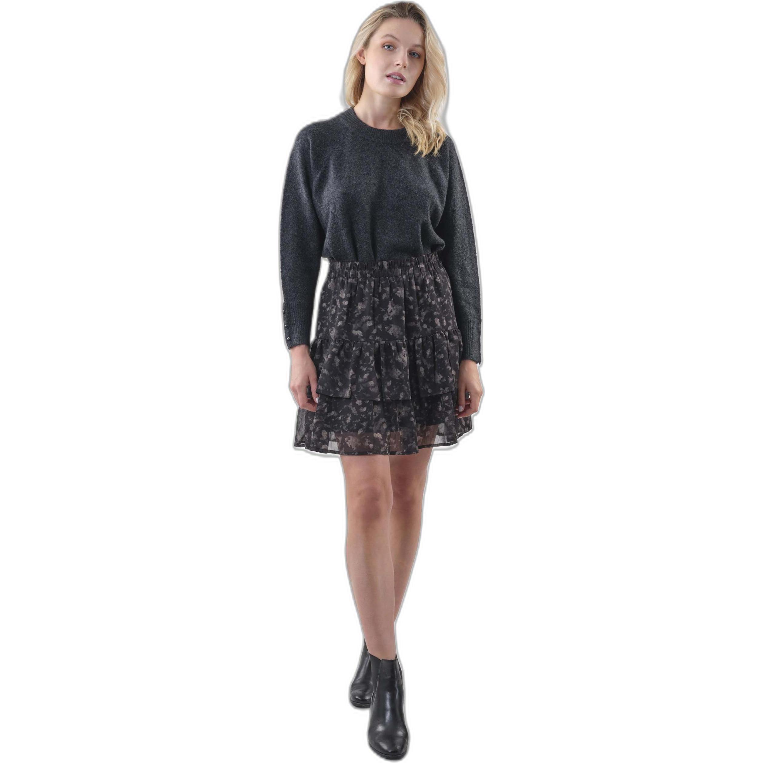 Deeluxe, Damen, Röcke, damenrock clementine, Schwarz, (34)