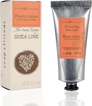 Soap&Friends THE SECRET SOAP STORE Shea Line krem do rąk Kaktus i Liczi 80ml (80 ml)