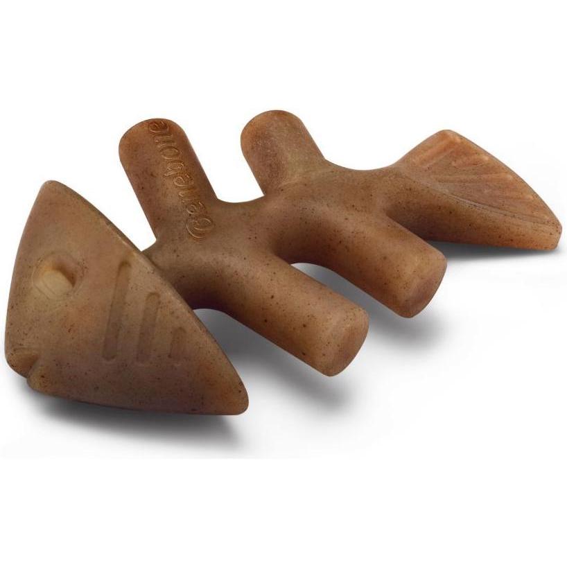 Comparer les prix de Benebone Fishbone Small env. L 15 x l 9 cm Jouet à mâcher pour chiens