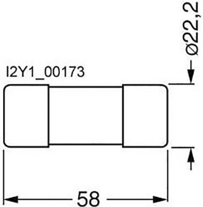 Produktbild Siemens Zylindersicherungseinsatz 80A 660V AC/700V (80 A)