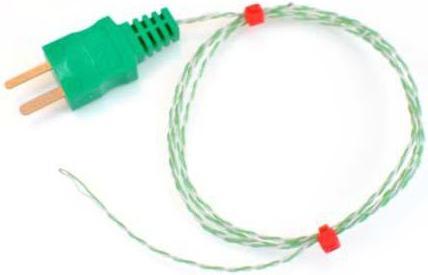 RS PRO Thermocouple Mini Type K Iec Plug 2m