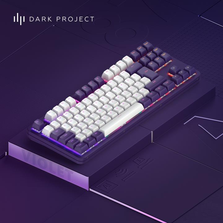 Produktbild Dark Project Dpkb Violet  87 Iso (87 Tasten)