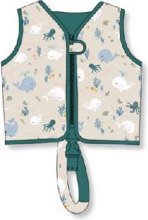 Productafbeelding Filibabba Svømmevest 1-2 år – Christian's Whale Tales (11 - 15 kg)