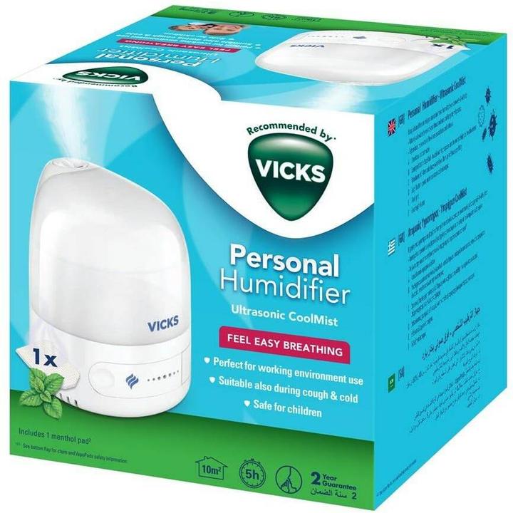 Vicks Kaltluft Ultraschall-Luftbefeuchter VUL510E4 (10 m²)