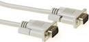 Image du produit VGA connection cable male-male SQ 1.8m VGA (D-Sub) VGA (D-Sub) Blanc Câble VGA (1.80 m, VGA)