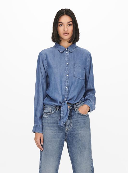 Produktbild JdY Knotendetail- Jeanshemd (36)