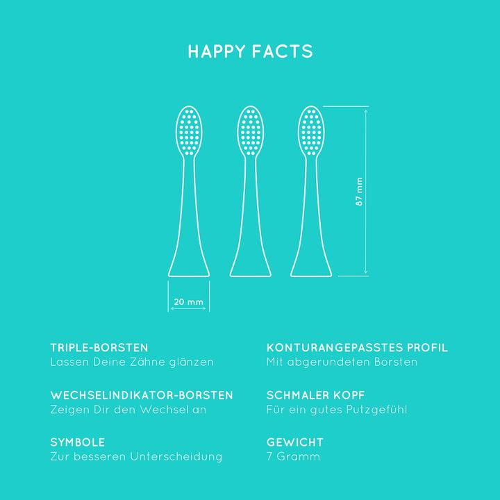 Produktbild happybrush SuperClean (3x)