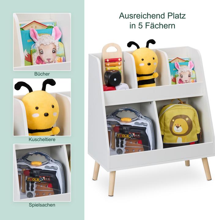 Produktbild Relaxdays Kinderregal (60 x 30 x 66 cm)