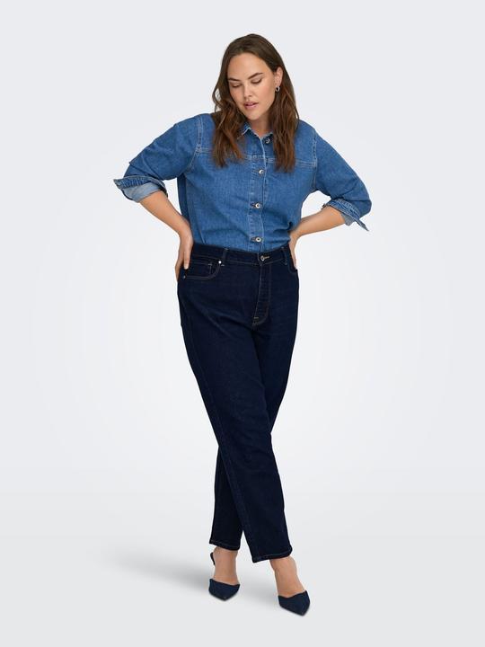 Immagine prodotto Only CAREMILY Hohe Taille Gerade geschnitten Jeans Straight-Fit jeans (W50/L30)