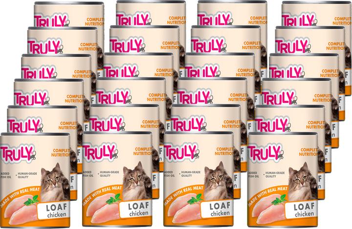 Produktbild Truly - Loaf with Chicken - 375g (Adult, Junior, Senior, 375 g)