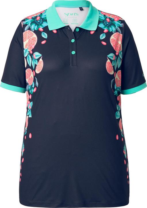 Immagine prodotto Ulla Popken Maglia polo funzionale con mezze maniche e materiale riciclato (46, 48)