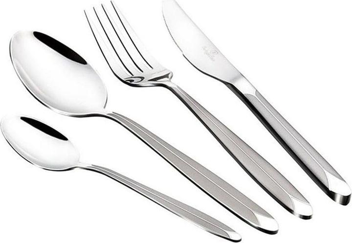 BerlingerHaus Haus 24 teiliges Besteck-Set satin Edelstahl (24 pz., Set di posate)