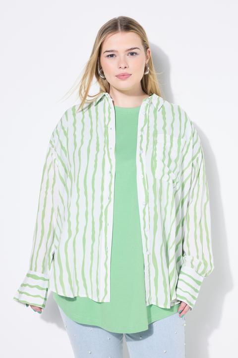 Produktbild Studio Untold Hemdbluse, oversized, Streifen (54)
