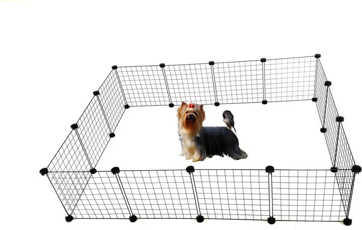 Image du produit C&C Chenil modulaire 180x75 cm (Chenil pour chiens)