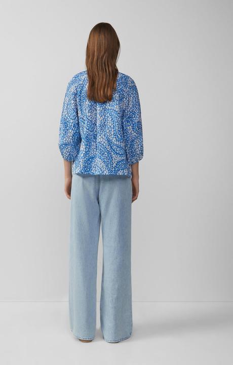 Immagine prodotto S.Oliver Bluse Strukturierte Relaxed-Fit-Bluse mit Raffungen und Raglanärmeln (36)