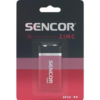 Sencor Einmal Zinkchlorid Batterie 9V, 1-pack (1 pz.), Batterie + pile