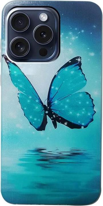 DeinDesign - Cover In Silicone Trasparente Con Farfalla Per OnePlus Nord, Custodia Antigiallo