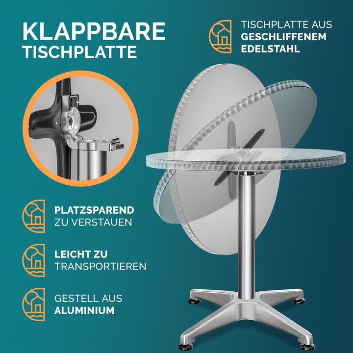 Produktbild Casaria Mange debout pliant et housse