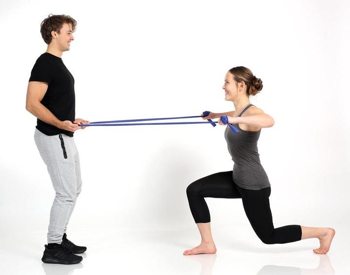 Actual product image TheraBand 2.50m incl. door anchor + bag black Resistance 3.3kg Terrabands gymnastic band Fitnessba (2.50 m, Extra strength)