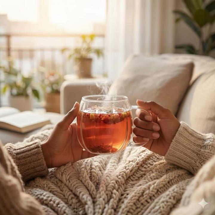 Produktbild Relaxdays 6x Teeglas (400 ml, 6x)