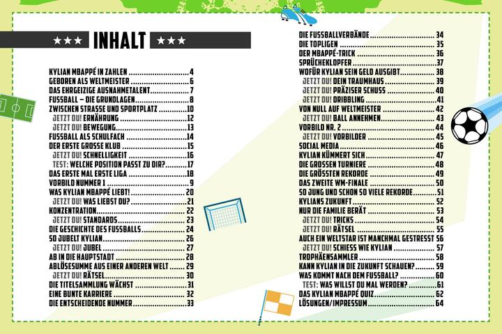 Produktbild Werde wie... Kylian Mbappé | Mit Poster (Deutsch, Jonas Kozinowski, Alessandro Valdrighi, Schwager & Steinlein Verlag, 2024)