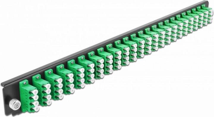 Delock Rack-Montageblech für Glasfaser-Spleissbox
