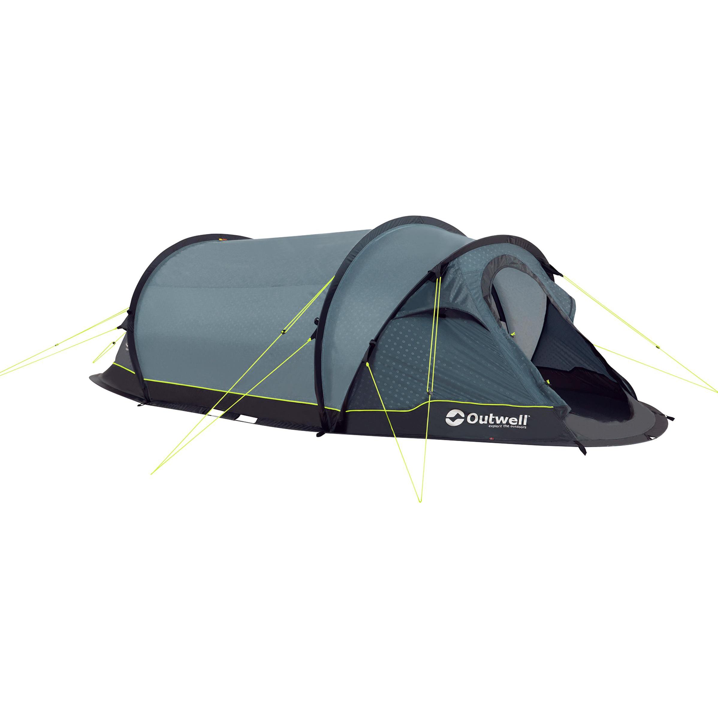 Outwell, Tenda da campeggio, (Tenda a tunnel, Tenda pitching, 4.40 kg, 2 persone)