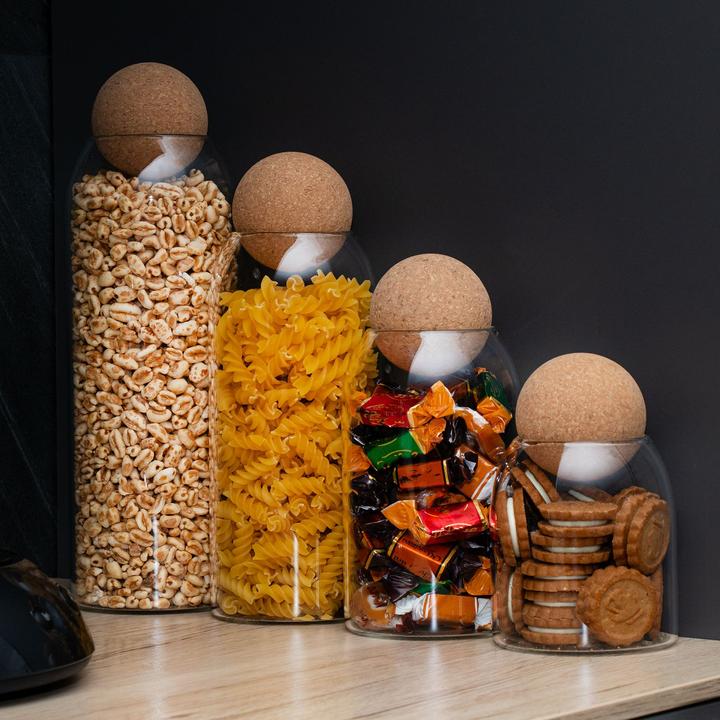 Actual product image Intirilife Aufbewahrungsbehälter Vorratsglas Set (1.20 l)